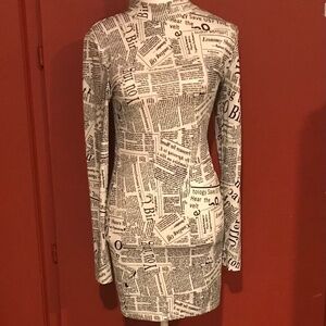 Newspaper Dress
